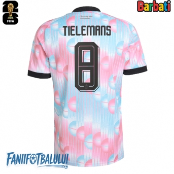Belgia Youri Tielemans #8 Tricou Fotbal Replică Mondial 2026 Barbati Deplasare